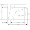 Змішувач для раковини GENEBRE Kode (62130084566)